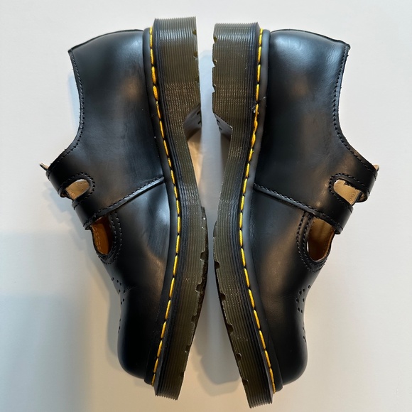 Dr. Martens Black Mary Jane Shoes - Picture 8 of 10
